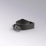 2480.00.70.BS - Mounting clamp for pressure reservoir